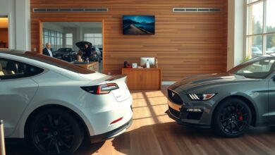 2024 Tesla Model Y vs Ford Mustang Mach-E Family SUV Showdown