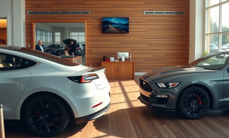 2024 Tesla Model Y vs Ford Mustang Mach-E Family SUV Showdown